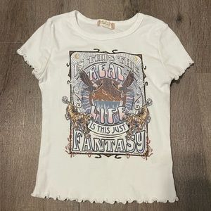 Alter’d state white crop top